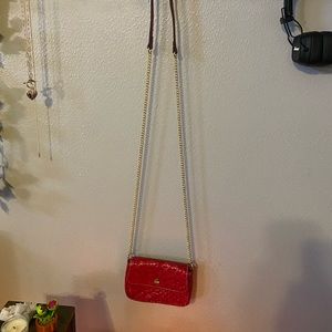 red mini crossbody